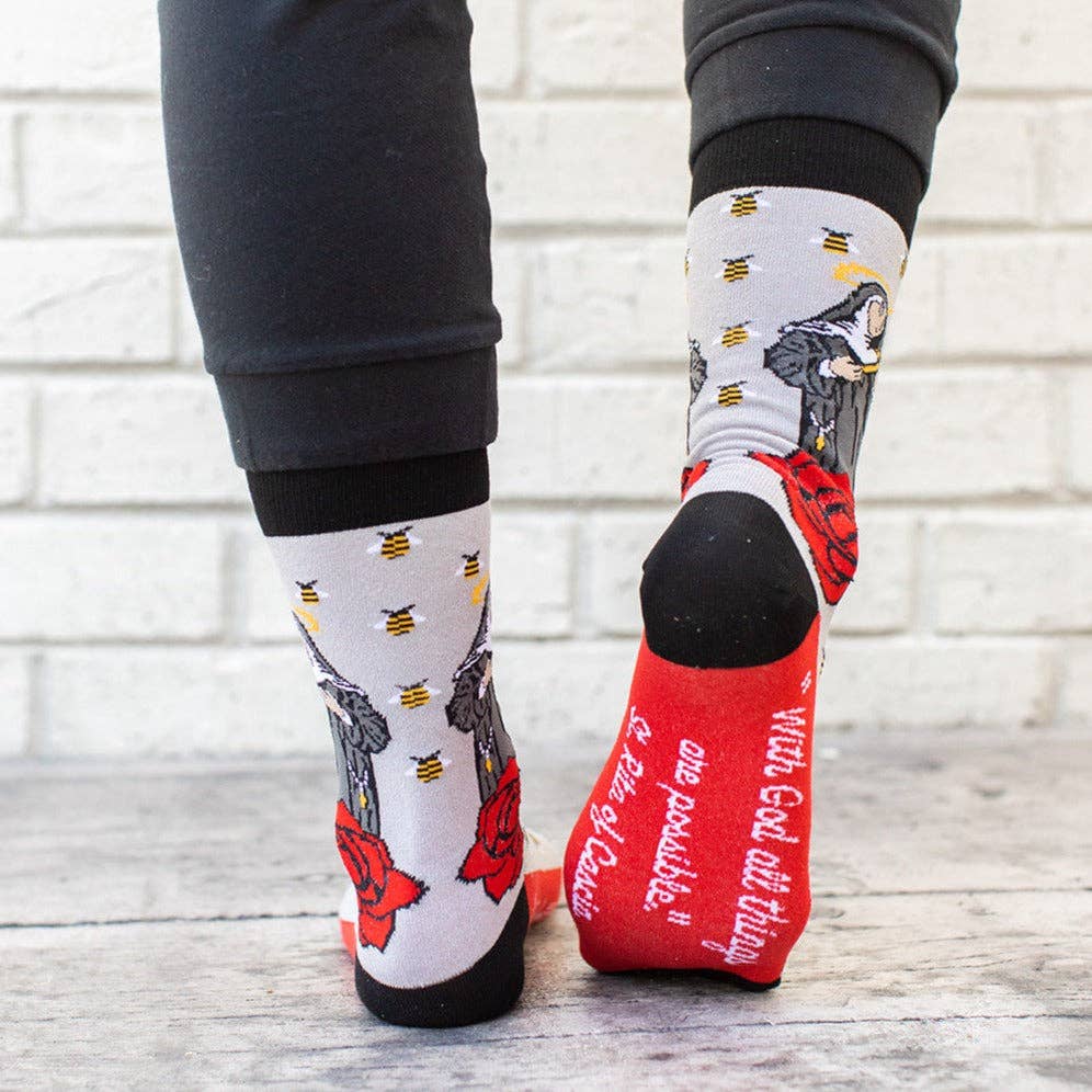 St. Rita Adult Socks