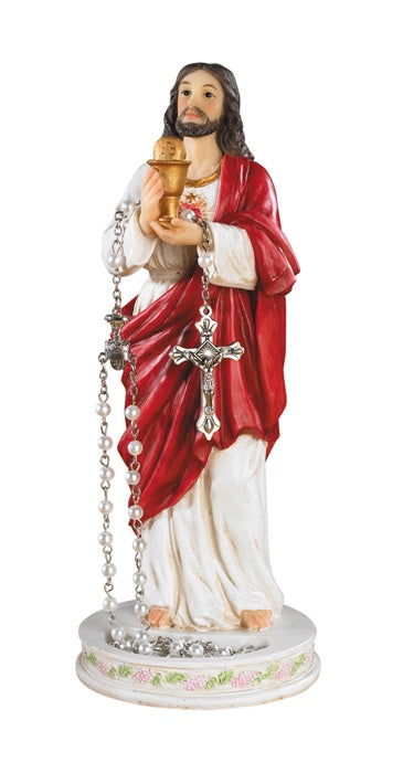 Jesus with Chalice Communion Rosary Holder