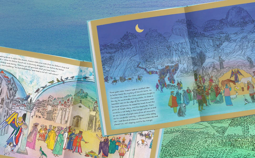 St. Francis, Illustrated Bedtime Story - by Brian Wildsmith