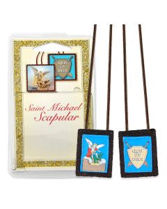 Saints Brown Wool Scapular