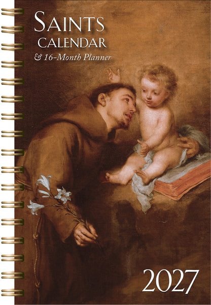 *2027* Saints Calendar & Planner, 16 Month - Coming Soon