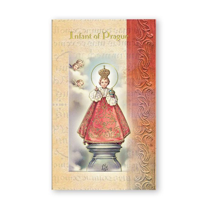 Infant of Prague Biography and Prayer Folder