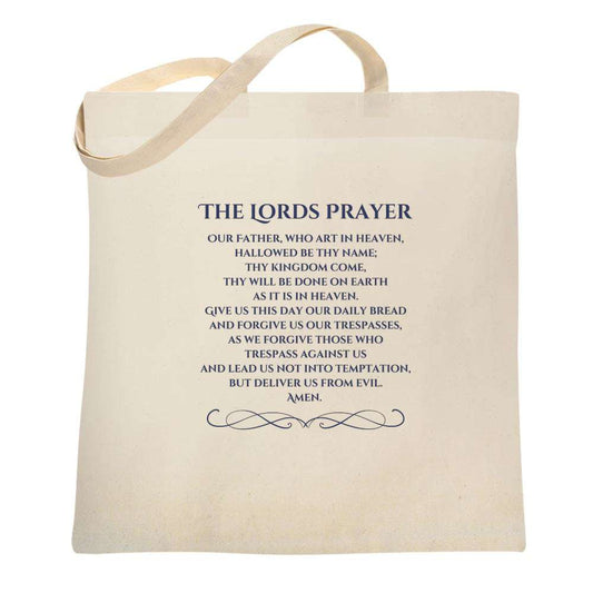 The Lords Prayer - Canvas Tote Bag