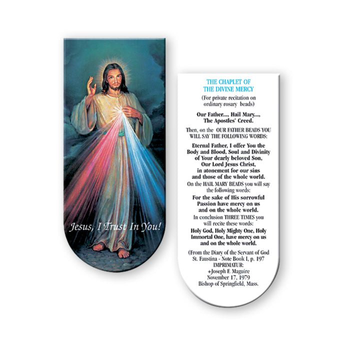 The Chaplet of Divine Mercy Magnetic Bookmark