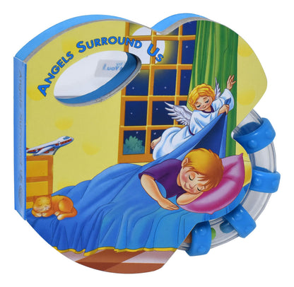 Angels Surround Us - Rattle Book