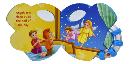 Angels Surround Us - Rattle Book