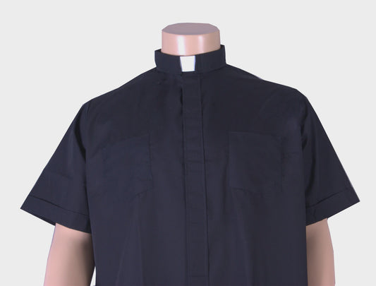 Clergy Shirt - Summer Comfort Shirt, Short Sleeve