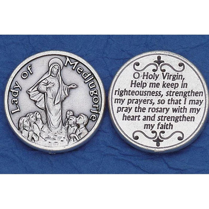 Pocket Tokens / Coins (Variants Include: Trinity, Mary, Angels, Saints, and More)