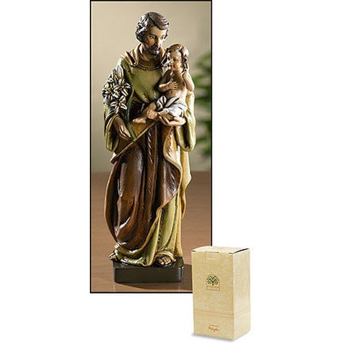 St. Joseph with Child, Toscana Collection - 8" Statue