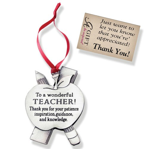 Teacher Message Ornament