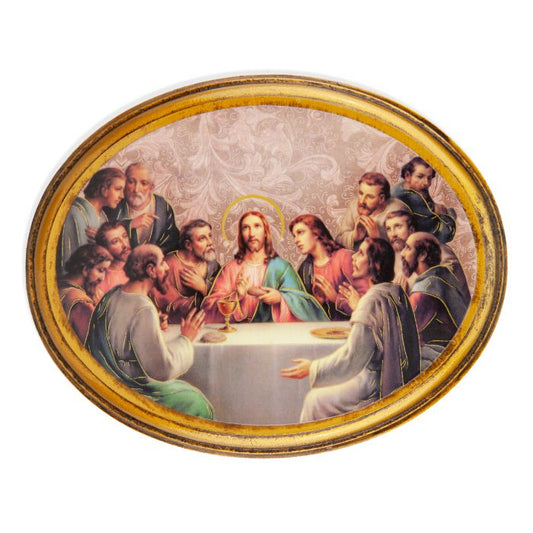 The Last Supper Oval Plaque