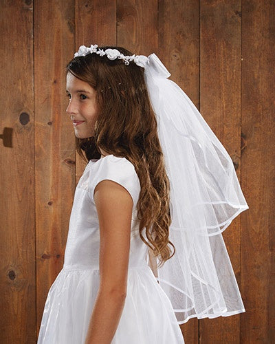 Flower Tiara Veil