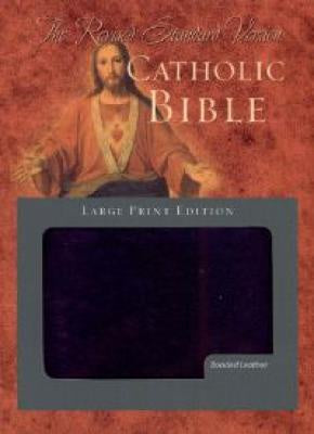 Catholic Bible Revised Standard Version  - Bonded Leather - Indexed Large Print Edition (RSV-CE)