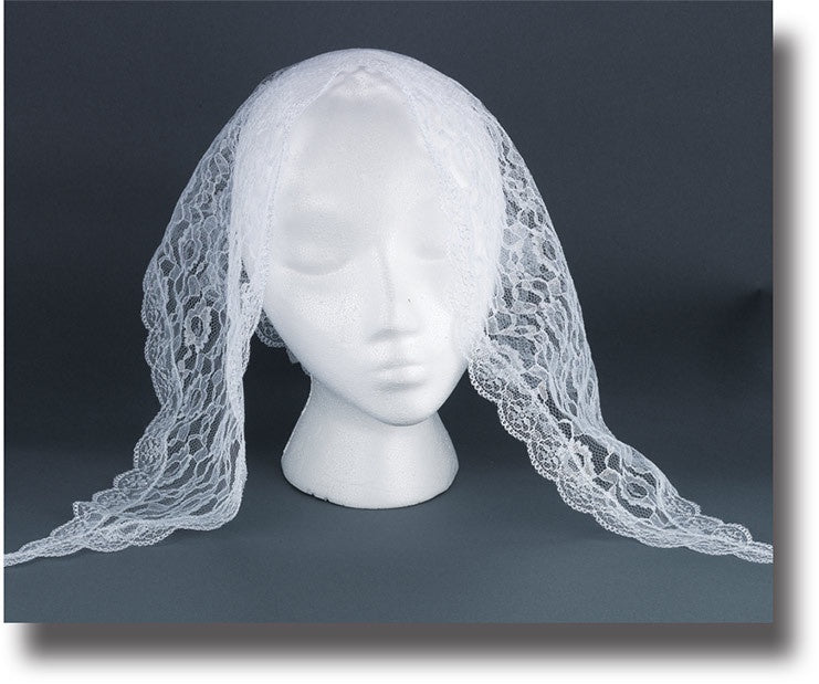 White Mantilla - Veil