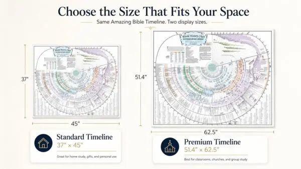 Amazing Bible Timeline - Laminated Poster