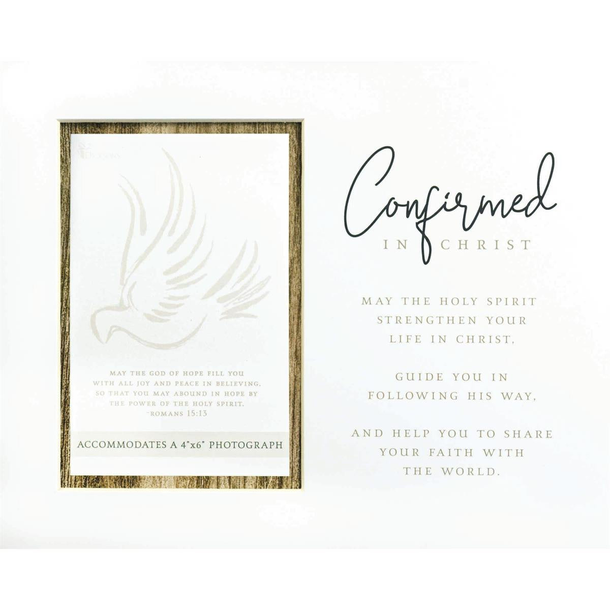 "Confirmed In Christ" Photo Mat