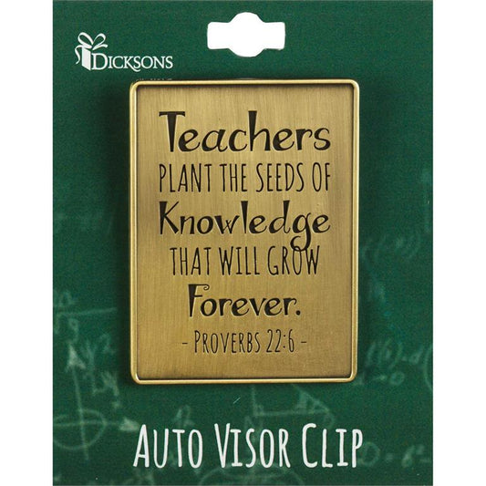 Teacher's Visor Clip