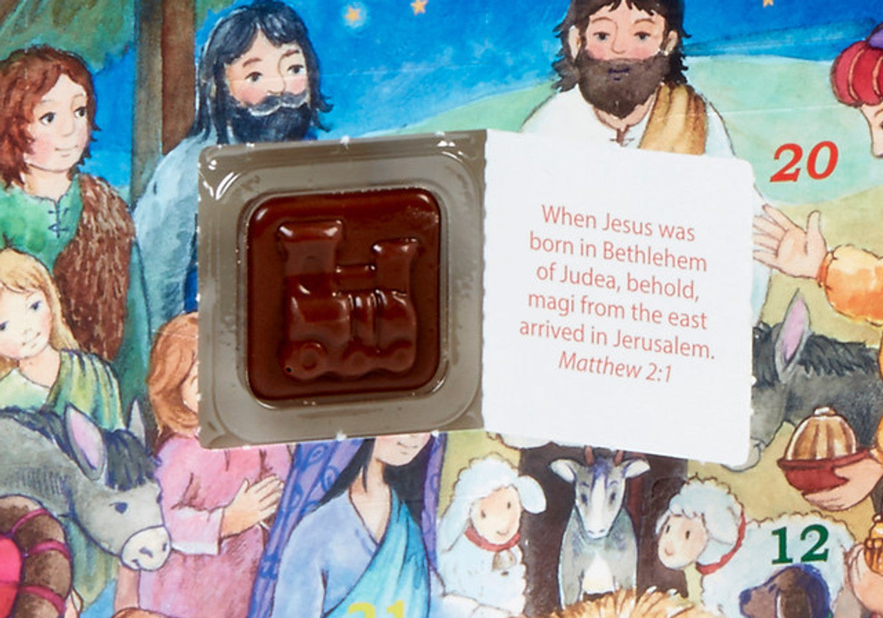 In The Manger, Nativity Chocolate Advent Calendar