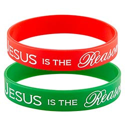 Jesus Is The Reason Silicone Bracelet - 2 colors