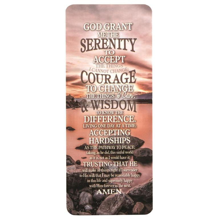 Serenity Prayer Bookmark - Complete Prayer