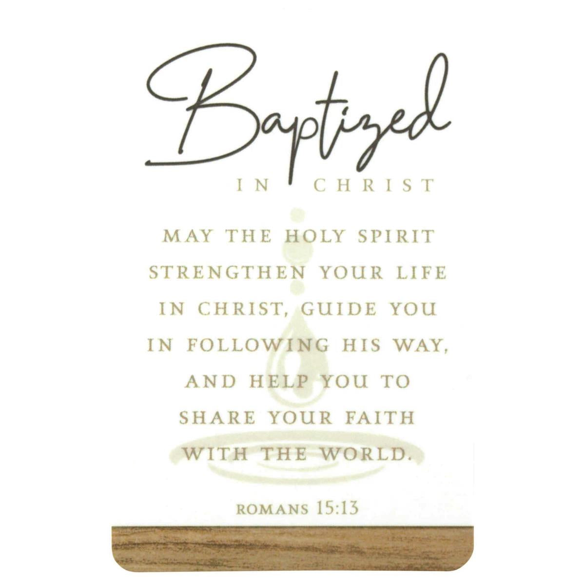 Baptized in Christ Gift Card