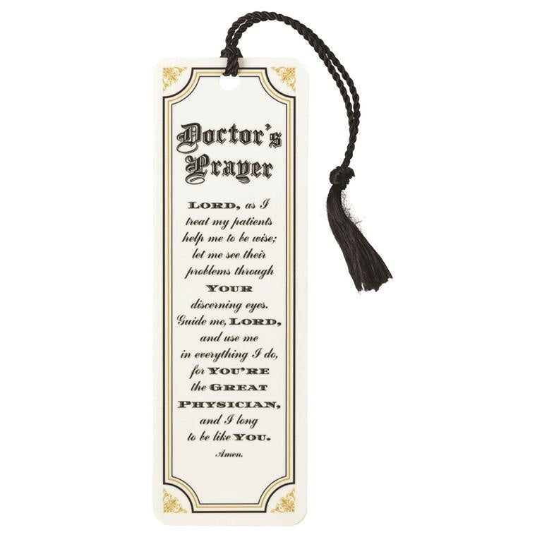 Doctor's Prayer Bookmark