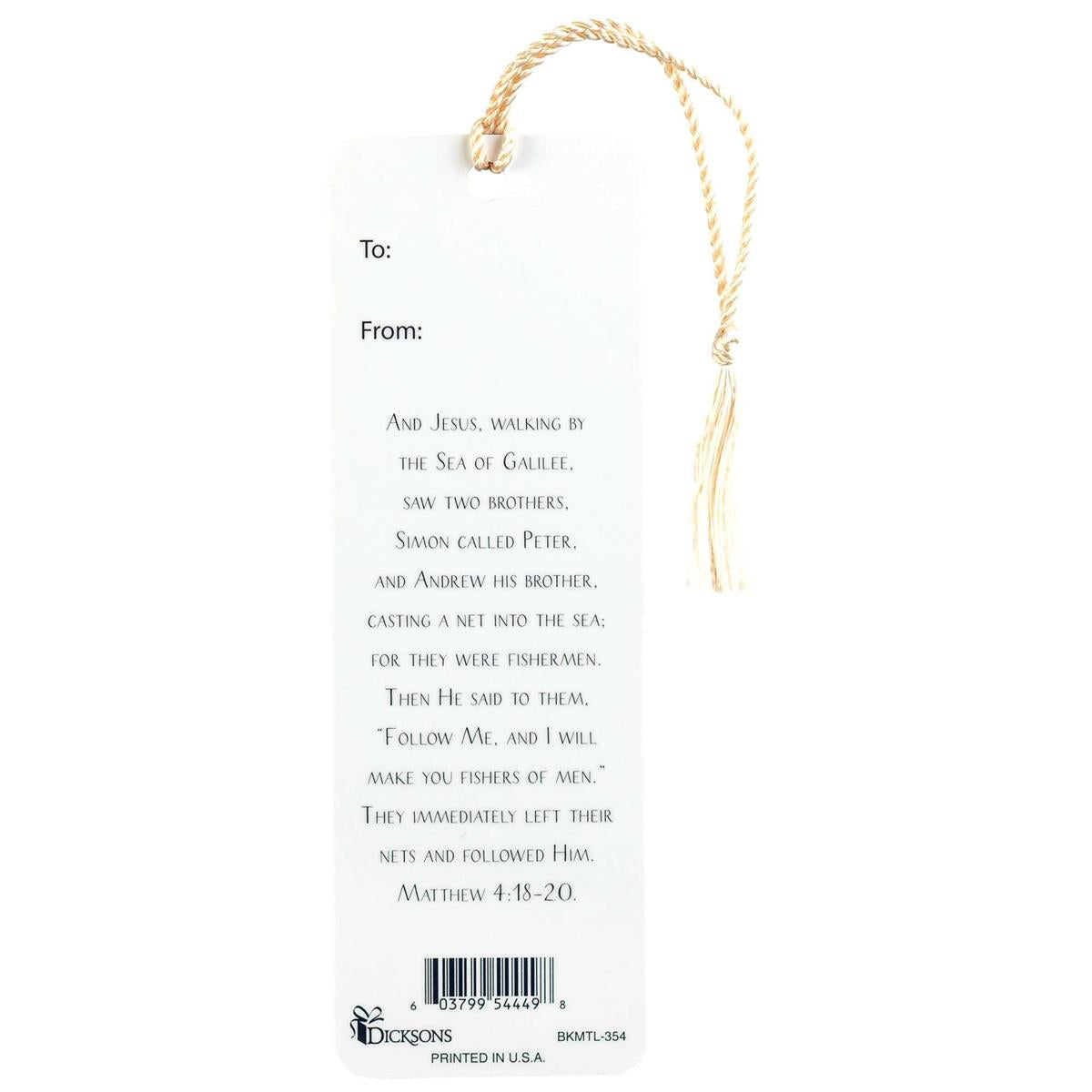 Fishers of Men Bookmark with Tassel