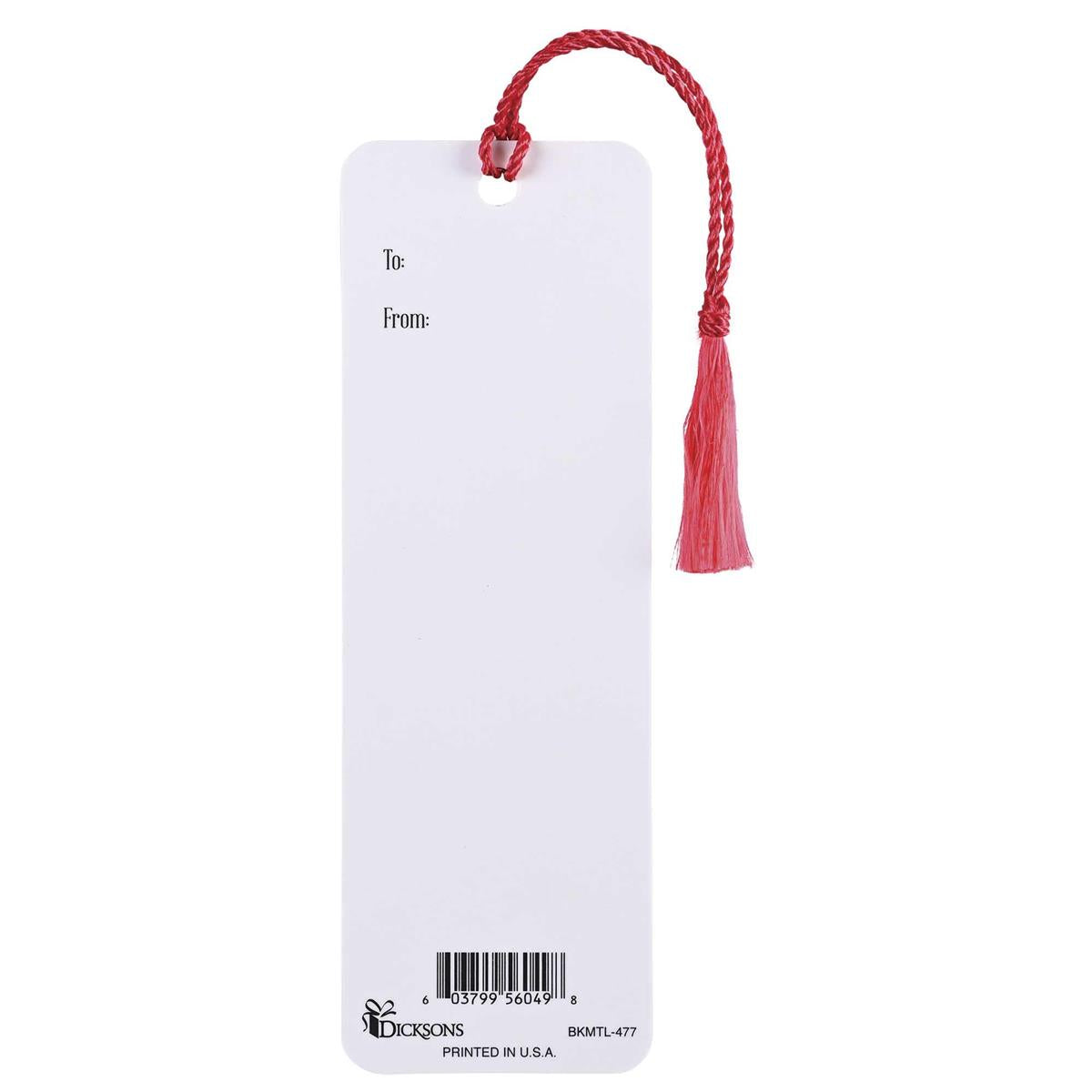 Bookmark with Tassel - " Blessed Is The Nation...Psalm 33:12