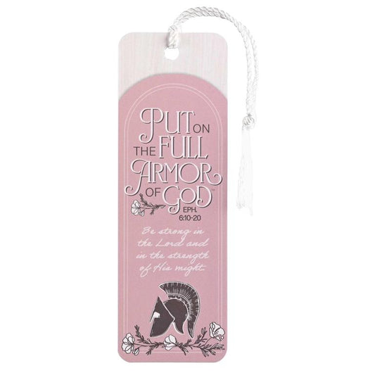 " Put On The Full Armor Of God " Bookmark with Tassel