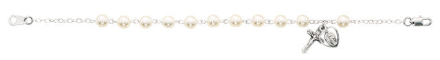 Glass Pearl Bracelet