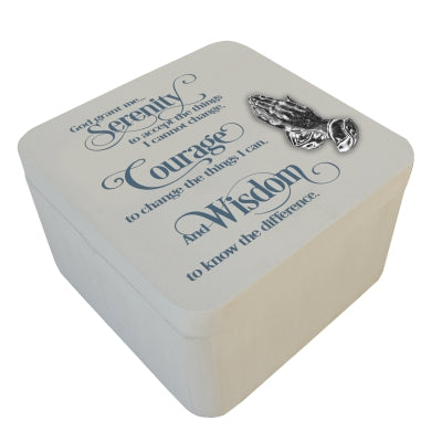 Serenity Prayer Keepsake Box