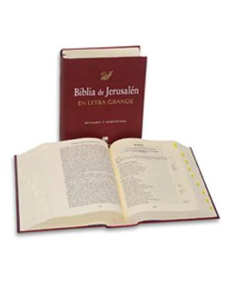 Biblia de Jerusalen, Letra Grande (Jerusalem Bible, Large Print) - Desclee De Brouwer
