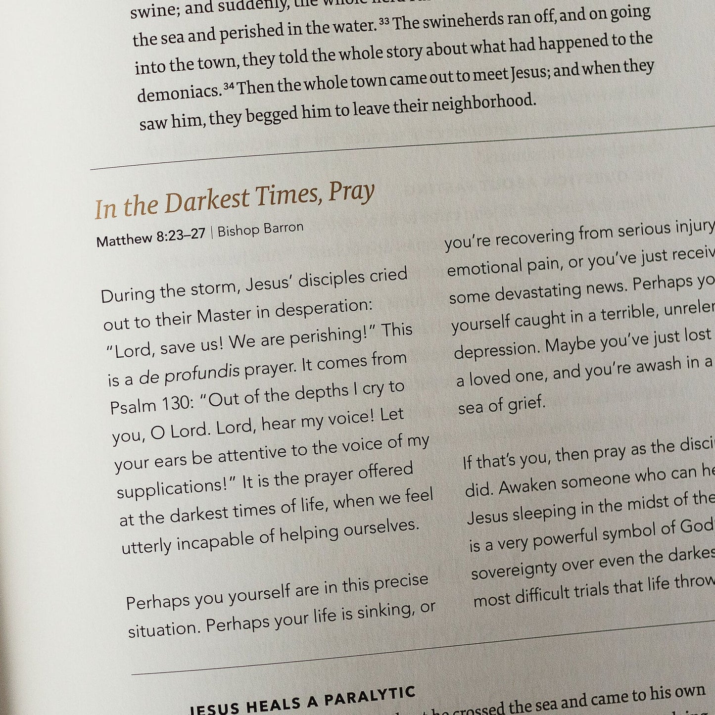 The Word on Fire Bible: NRSV-CE with Commentary (Volume I-5 Available)