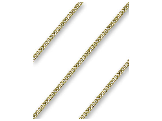 Gold Plated Heavy Curb Chain - 2.90mm