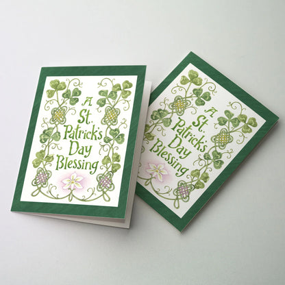 A Saint Patrick's Day Blessing - Greeting Card