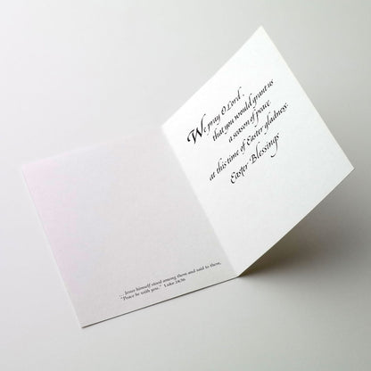 An Easter Prayer Greeting Card