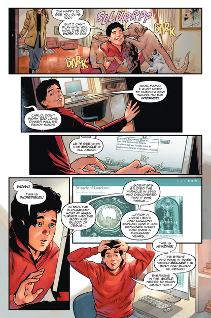 Digital Disciple: Carlo Acutis and the Eucharist, Comic Book
