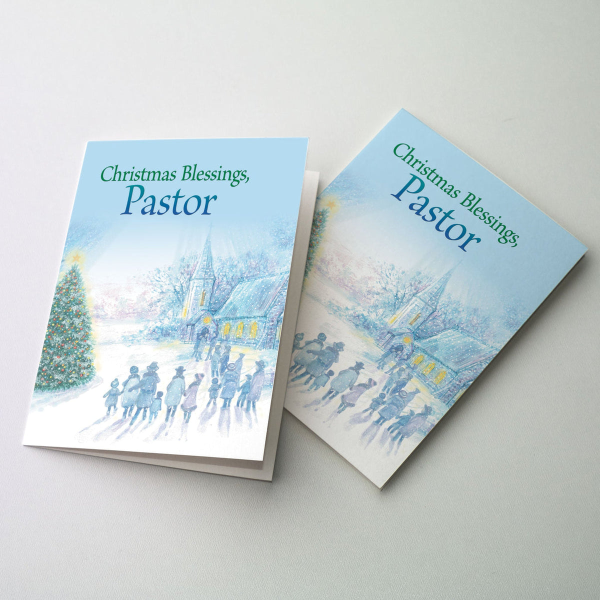 Pastor Christmas Card