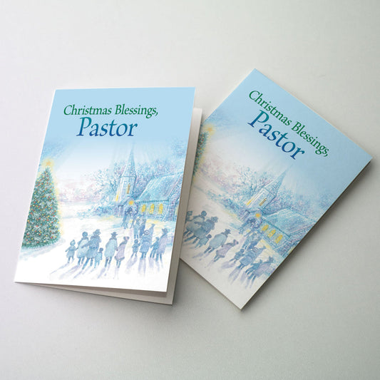 Pastor Christmas Card