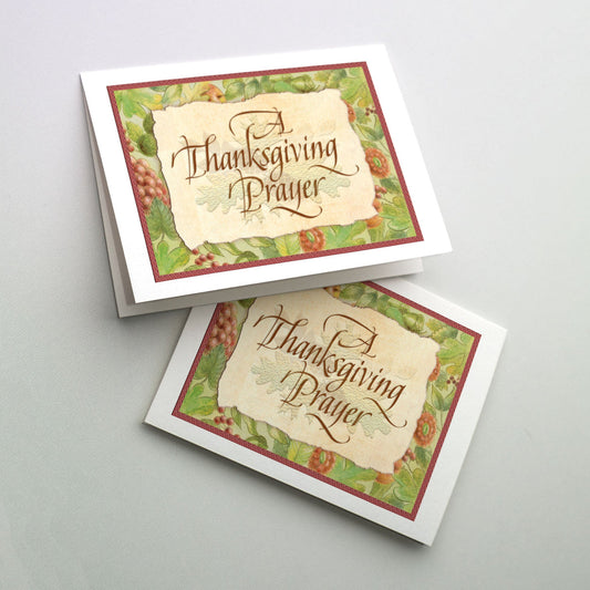 Thanksgiving Prayer Greeting Card