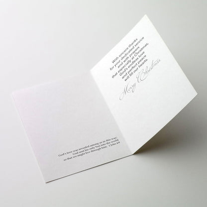 Christmas Card for Deacon