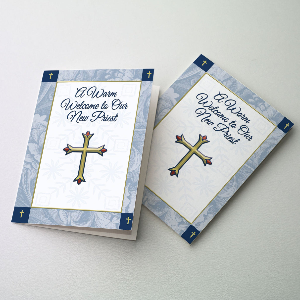 Welcome to Our New Priest Card