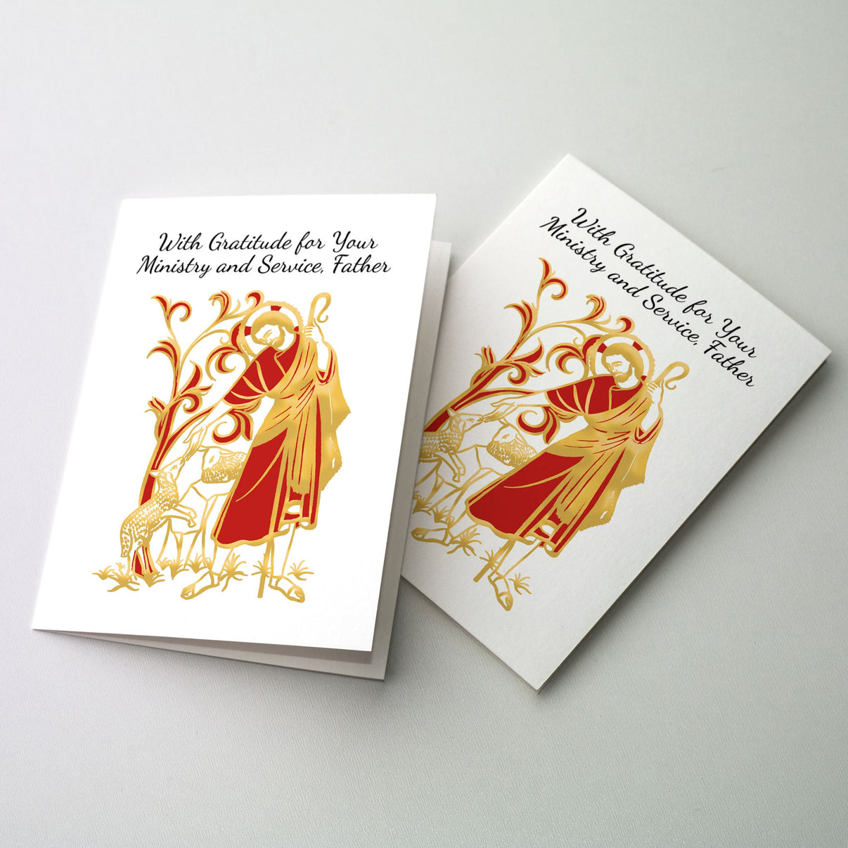 With Gratitude for Your Ministry and Service Father, Priest New Assignment - Greeting Card