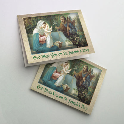 God Bless You on St. Joseph's Day - Greeting Card