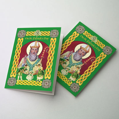 On St. Patrick's Day - Greeting Card