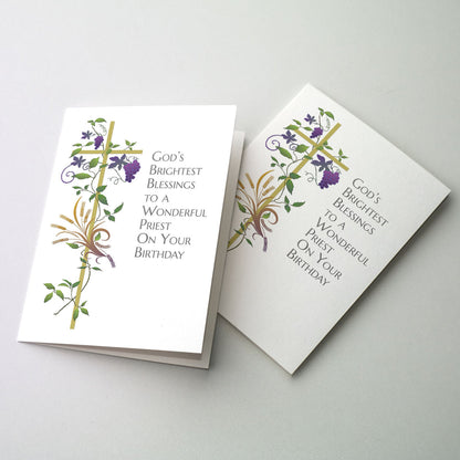 Priest Birthday Card