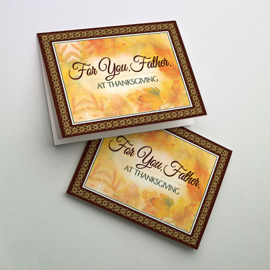 Thanksgiving Greeting Card for Priest