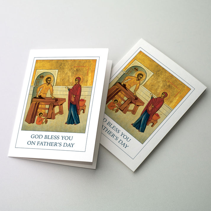 God Bless You On Father's Day Greeting Card