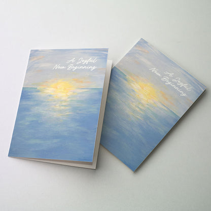 A Joyful New Beginning Greeting Card