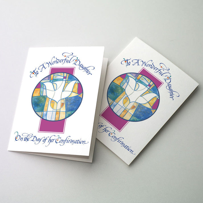 To A Wonderful Daughter on the Day of Her Confirmation Greeting Card